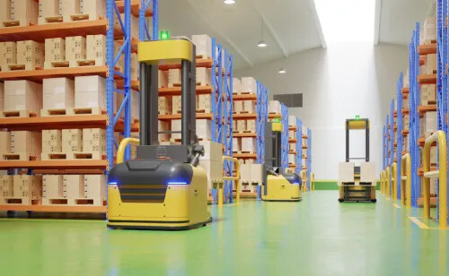 Electric Pallet Stackers for Unmanned Warehousing