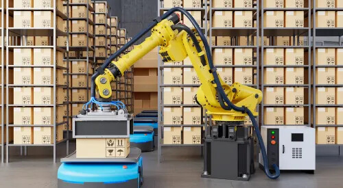 Safe, reliable, labor-saving, and efficiency-enhancing ABB palletizing robotic arm.