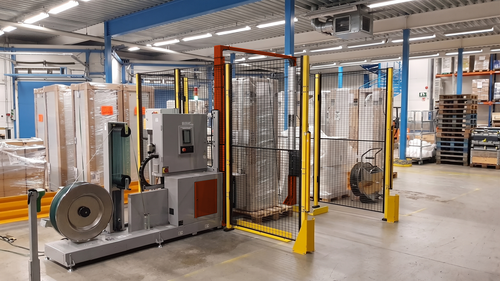 AI Boom Drives Demand for Automated Pallet Strapping of Server Racks