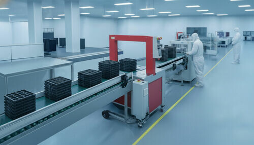 Overcoming IC Tray Packaging Challenges: Achieving Seamless Automation in Semiconductor Fabs with the TP-702