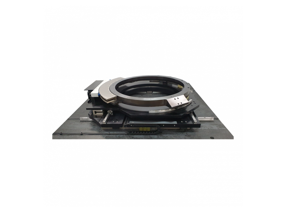 XY Theta stage with Clear Aperture