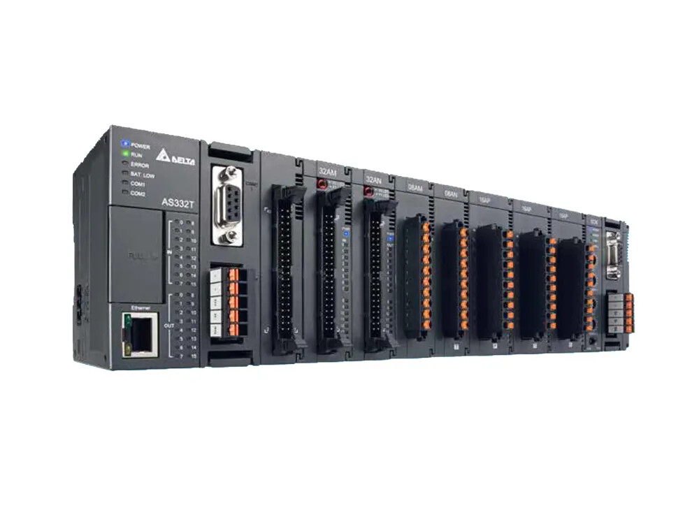 Delta Compact Modular Mid-range PLC AS Series 