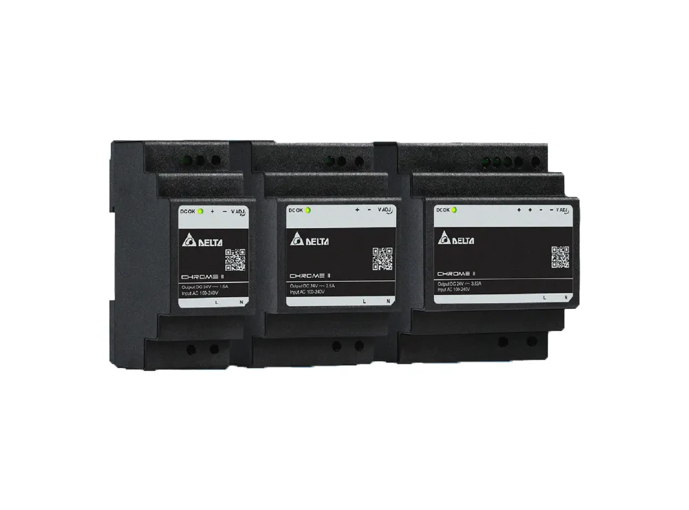 DRC Chrome II Series DIN Rail Power Supply