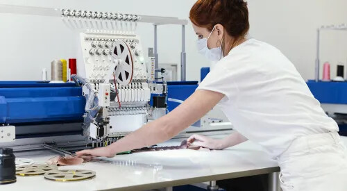 紡織行業-倍撚機同步停車方案