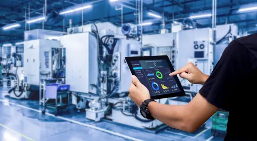 電子行業-自動噴膠機解決方案